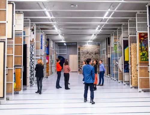 Photo: attendees of the 2024 Rotterdam Knowledge Ambassadors event enjoying the Depot