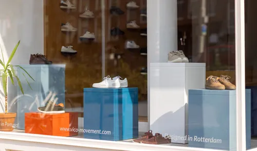 De winkel van VICO schoen door Joey van Dongen