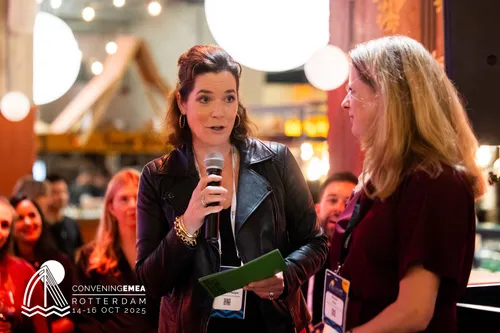Photo of Rotterdam Partners' Eveline van der Pluijm during PCMA EMEA