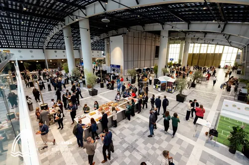 Photo of the PCMA EMEA event area at Postillion WTC Rotterdam