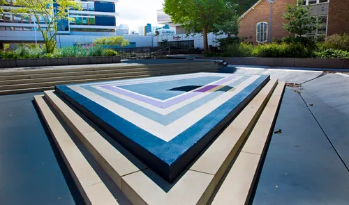 Photo of Benthemplein, the world's largest water square.