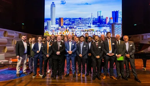 Photo: Newly arrived companies take the stage at the 2024 Red Carpet dinner event