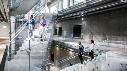 Photo: People taking in the wondrous architecture of The Depot