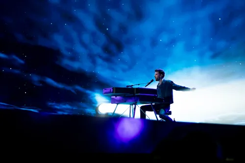 Duncan Laurence tijdens Eurovisie Songfestival Rotterdam