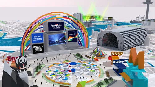 Render Eurovision Village