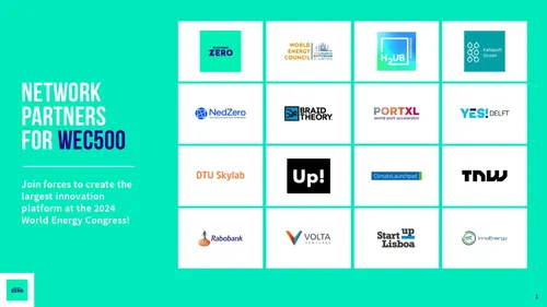 PDF downloadable showing the partners in the WEC 500 programme