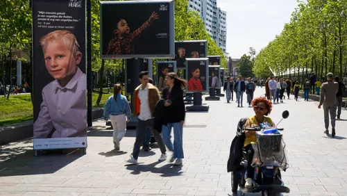 Rotterdam Collaboration for Change project photo: ESPCI 2023 billboards