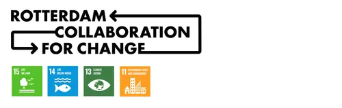 Collaboration for Green logo with UN SDG icons