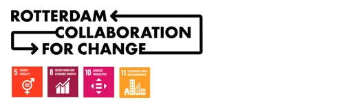 RCFC logo with UN SDG icons 5-8-10-11