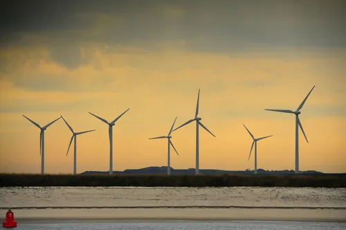 Photo: onshore wind power near Rotterdam